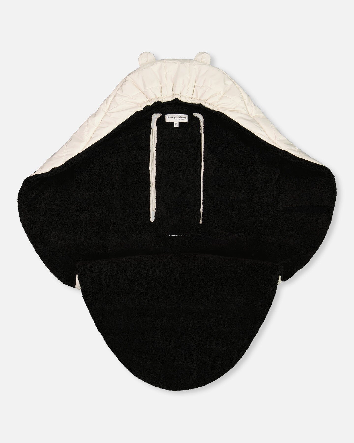 Snuggly Wrap Silver White For Car Seat And Stroller-4