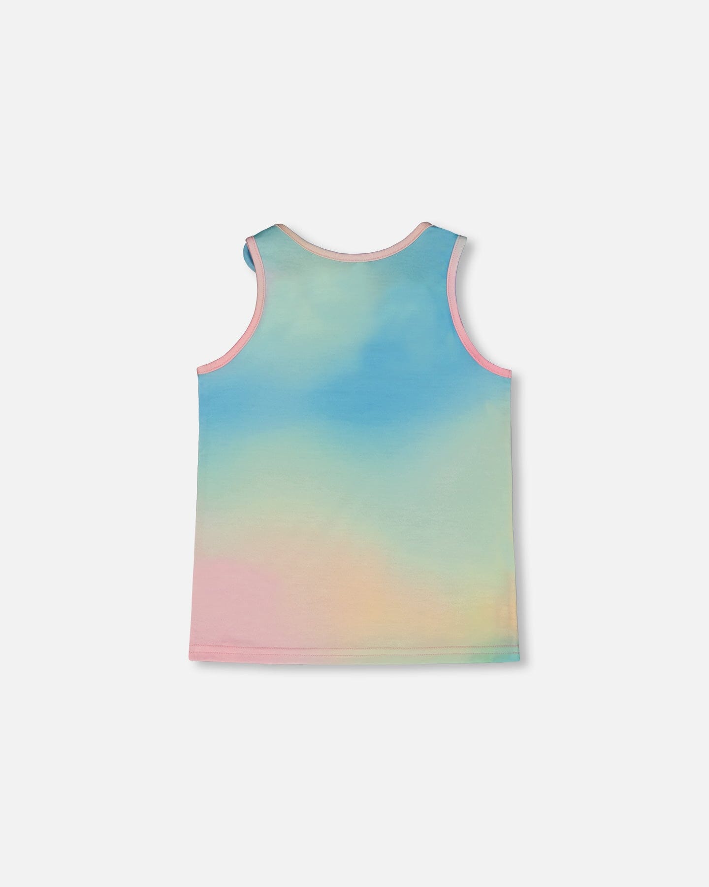 Tank Top With Knots Multicolored Tie Dye-2